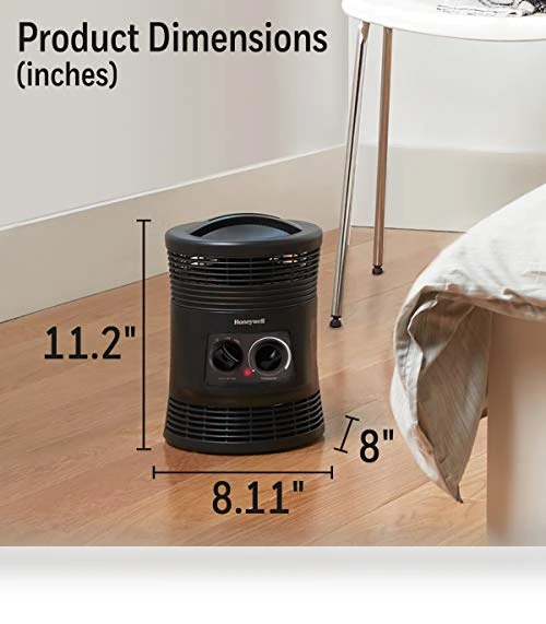 360 Degree Surround Fan Forced Heater — Portable Heating Solutions, Honeywell