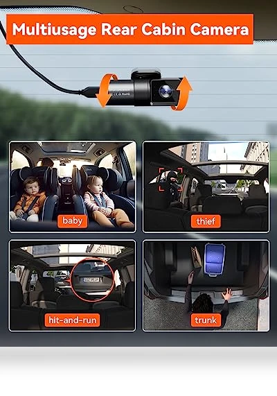 4 Channel WiFi 360° All Sides Dash Cam — Car Accessories & Gadgets, VANTRUE