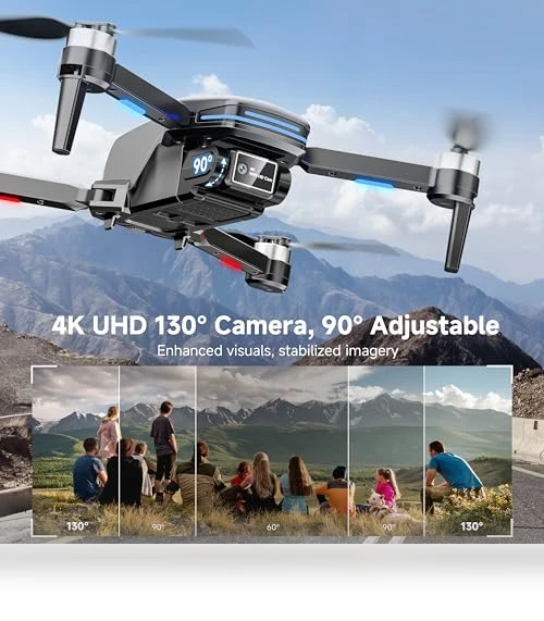 4K Camera Drone with Brushless Motor — Drones, PLEGBLE