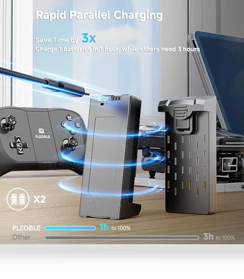 4K Camera Drone with Brushless Motor — Drones, PLEGBLE