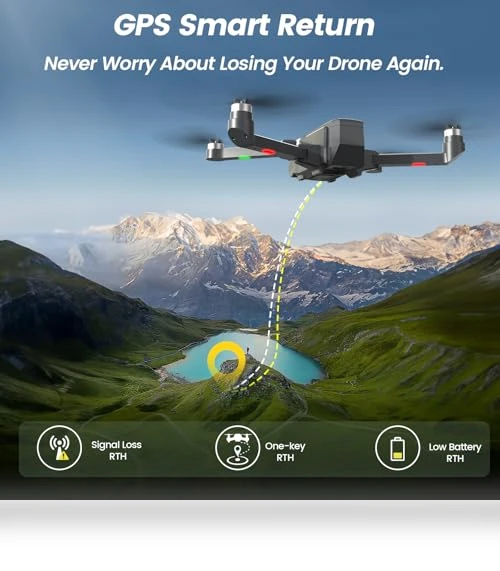 4K GPS Follow Me Drone — Drones, WeFone