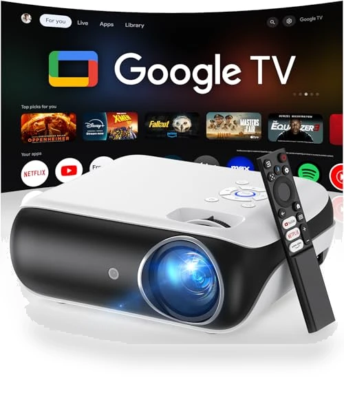 4K UHD Home Theater Smart Projector — Home Theater Projectors, HAPPRUN