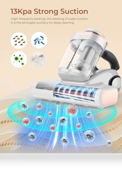 Bed Vacuum Cleaner with Dust Sensor — Vacuums, JIGOO