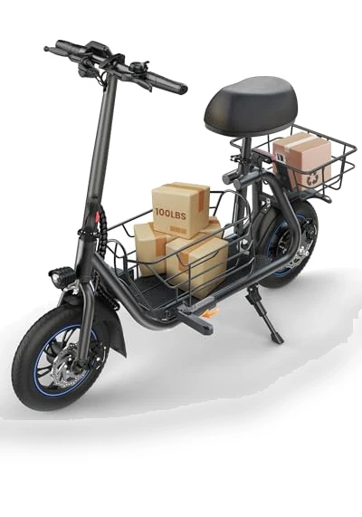 Electric Scooter with Seat for Adults — Electric Self-Balancing Scooters, Gyroshoes