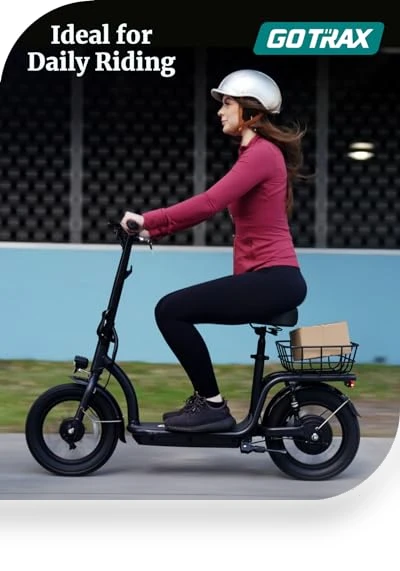 Electric Scooter with Seat — Electric Vehicles, Gotrax