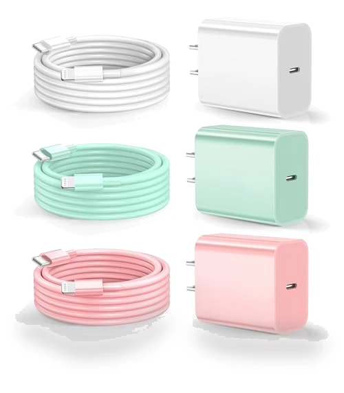 Fast Charging USB C Wall Charger with Lightning Cable — Chargers, Dayaoncy