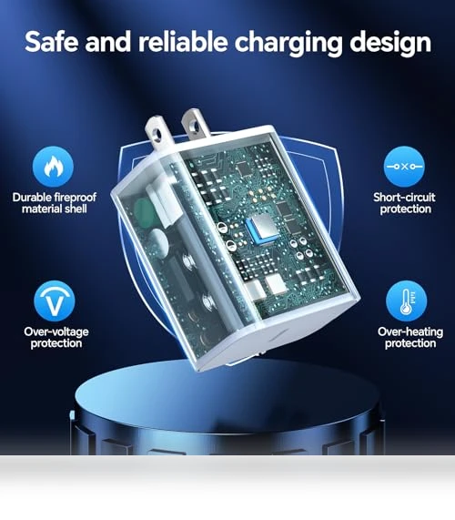 Fast Charging USB C Wall Charger with Lightning Cable — Chargers, Dayaoncy