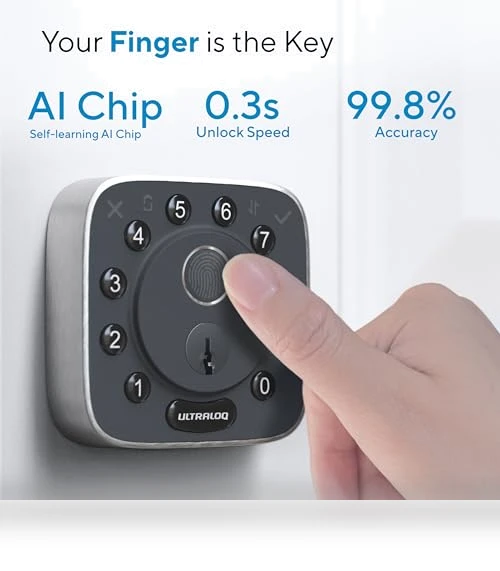 Fingerprint Smart Lock — Deadbolts, ULTRALOQ