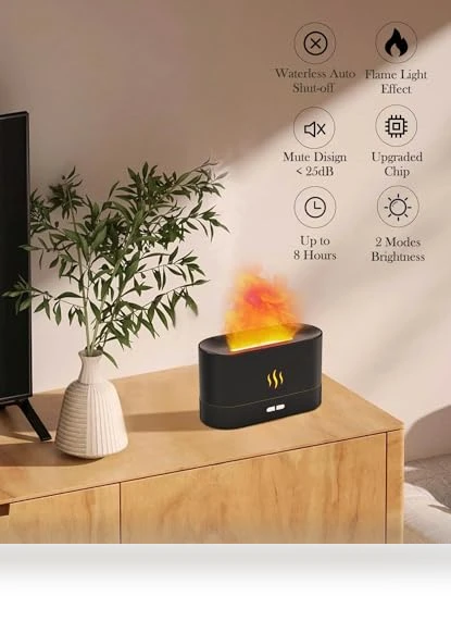 Flame Air Diffuser Humidifier — Diffusers, Aegci