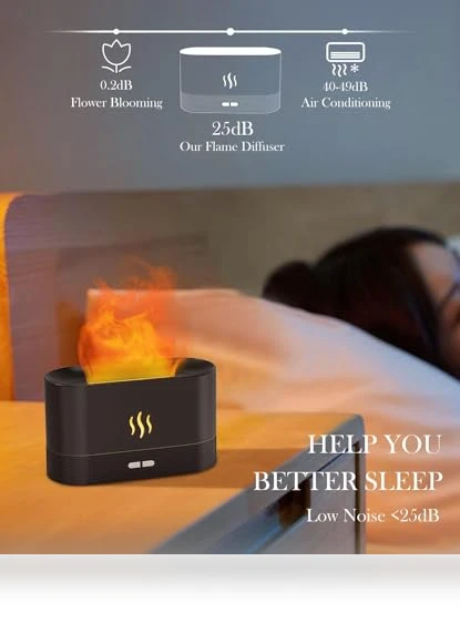 Flame Air Diffuser Humidifier — Diffusers, Aegci