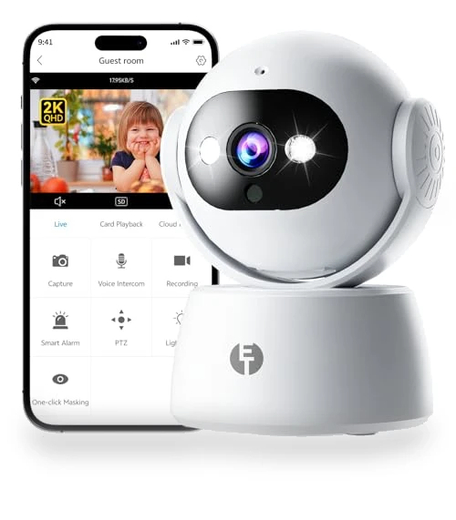 Indoor Security Camera — Smart Home Security, E T EASYTAO