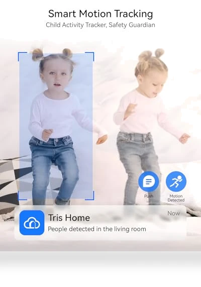Indoor Security Camera — Smart Home Security, E T EASYTAO