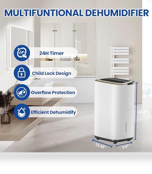 Large Capacity Dehumidifier — Air Moisture Control, Tehanld