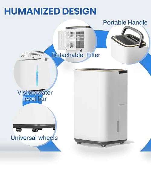 Large Capacity Dehumidifier — Air Moisture Control, Tehanld