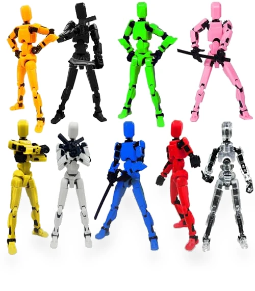Lucky Robot 13 Action Figures — Dolls & Figures, T13 Action Figure