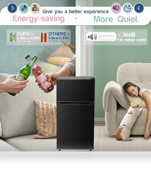 Mini Fridge with Freezer — Mini Fridges, Tehanld