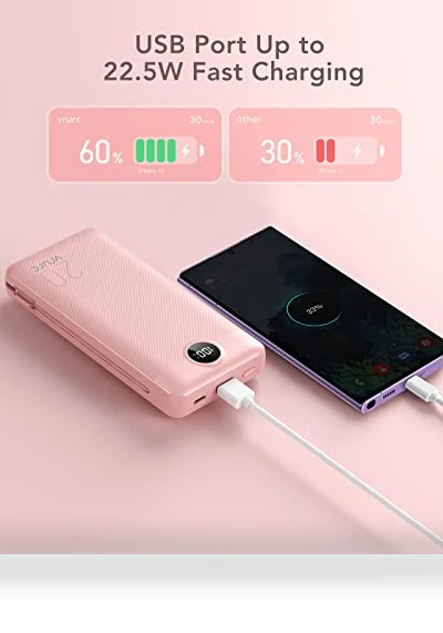 Portable Charger 20000mAh with Fast Charging — Chargers, VRURC