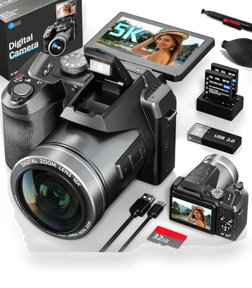 Professional Digital Camera for Photography Autofocus — Compact Digital Cameras, NBDDIGITAL