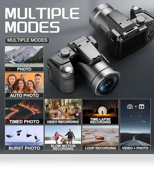 Professional Digital Camera for Photography Autofocus — Compact Digital Cameras, NBDDIGITAL