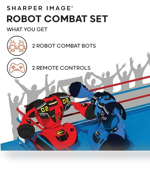 Robot Combat Set — Interactive Figures & Robots, Sharper Image