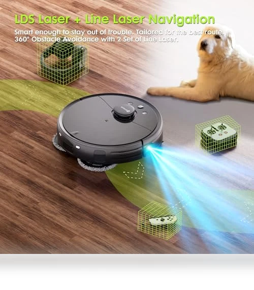 Robot Vacuum and Mop Combo — Vacuums, EXTRAVIS