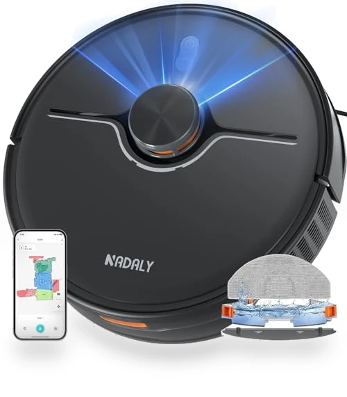 Robot Vacuum and Mop Combo — Smart Cleaning Robots, NADALY