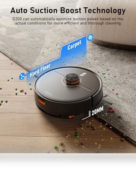 Robot Vacuum and Mop Combo — Smart Cleaning Robots, NADALY