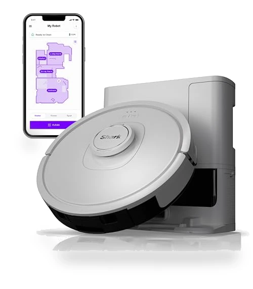 Robot Vacuum with Self-Empty Base — Smart Cleaning Robots, Shark