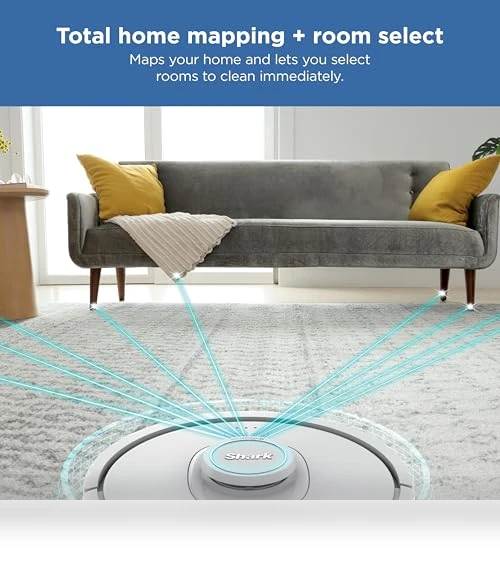 Robot Vacuum with Self-Empty Base — Smart Cleaning Robots, Shark