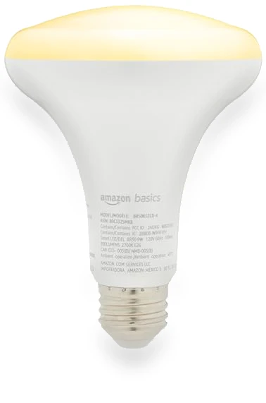 Smart BR30 LED Light Bulb — LED, Amazon Basics