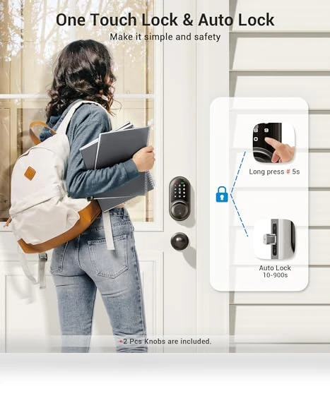 Smart Locks for Front Door — Accessories, Veise