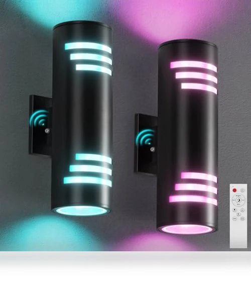Smart Outdoor Wall Lights — LED, Zinola