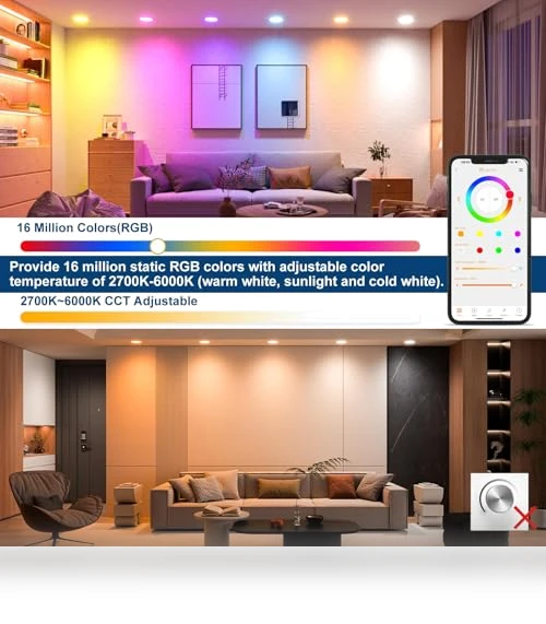 Smart Recessed Lighting — LED, SikSog