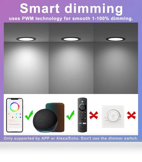 Smart Recessed Lighting — LED, SikSog