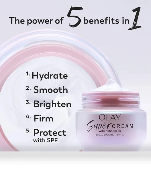 Super Cream with Sunscreen SPF 30 — Creams, Olay