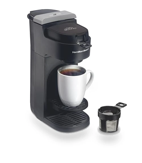 The Scoop Single Serve Coffee Maker & Fast Grounds Brewer — Electric Blade Coffee Grinders, Hamilton Beach