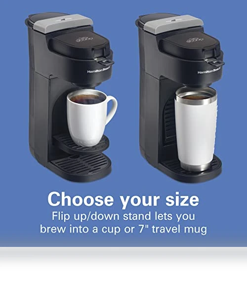 The Scoop Single Serve Coffee Maker & Fast Grounds Brewer — Electric Blade Coffee Grinders, Hamilton Beach