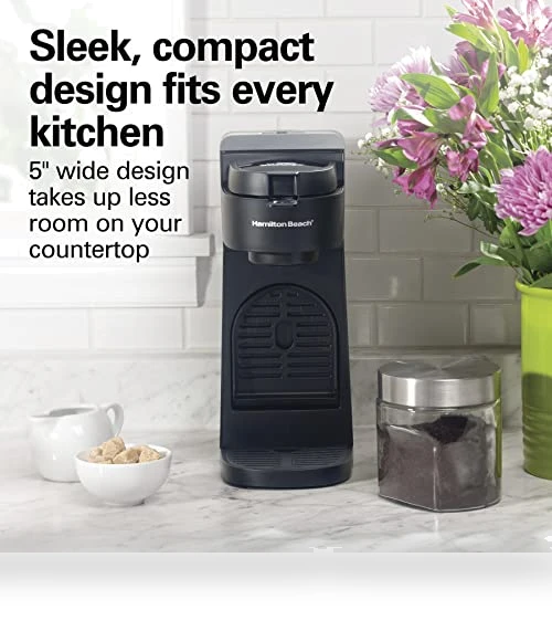 The Scoop Single Serve Coffee Maker & Fast Grounds Brewer — Electric Blade Coffee Grinders, Hamilton Beach