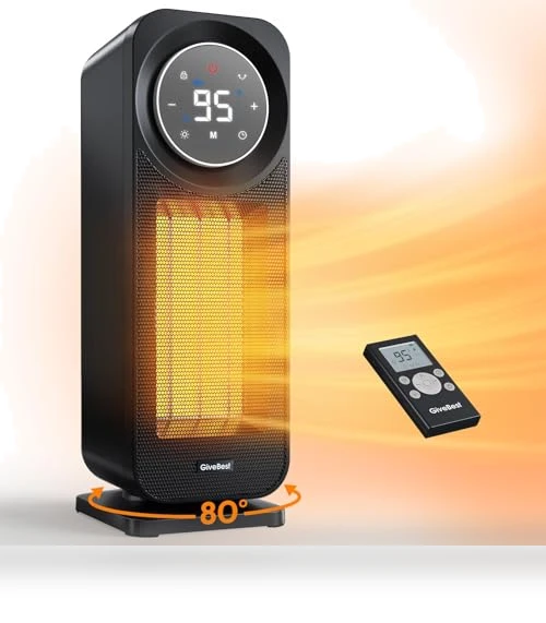 Touch Panel Space Heater — Home Climate Control, GiveBest