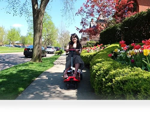 Ultra Lightweight Electric Powered Folding 4 Wheel Mobility Scooter — Mobility Scooters, ZiiROBOT