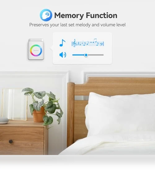 Wireless Doorbell — Chimes, TECKNET