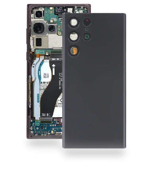 Battery Back Cover with Camera Lens Cover — Back Covers, Samsung