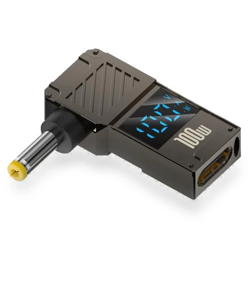 Digital Display Charging Adapter — Charging Solutions