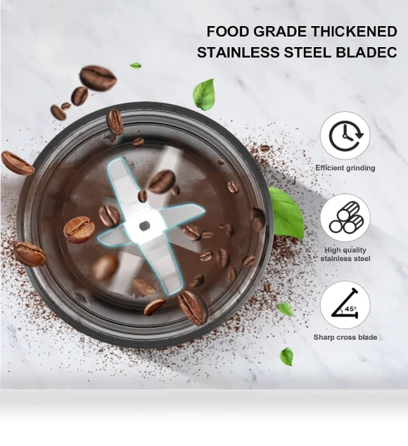 Electric Coffee and Spice Grinder — Electric Blade Coffee Grinders, LINKchef