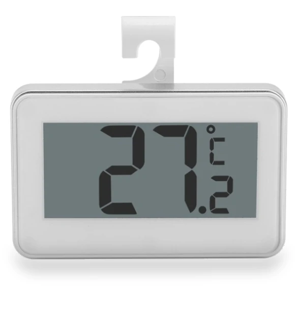 Large LCD Refrigerator Thermometer with Adjustable Stand Magnet — Refrigerator