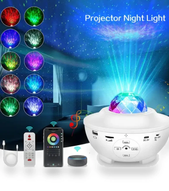 Wifi Projector Light Starry Auto Lighting System — Outdoor Light Projectors