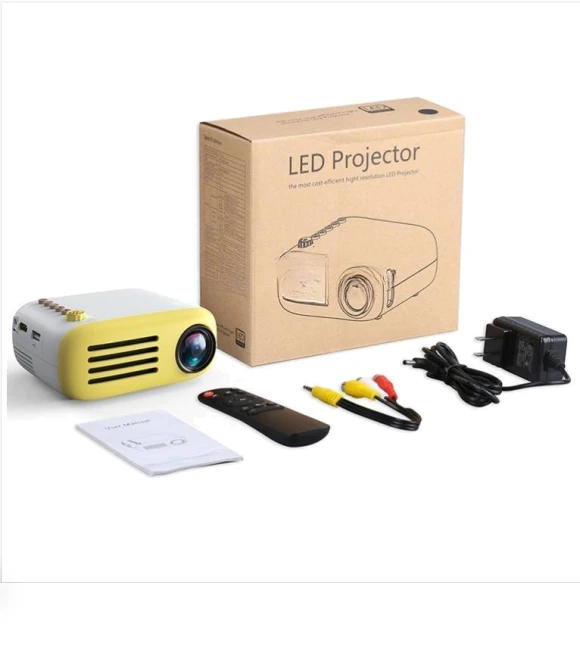 Portable LED Pocket Mini Projector — Home Theater Projectors