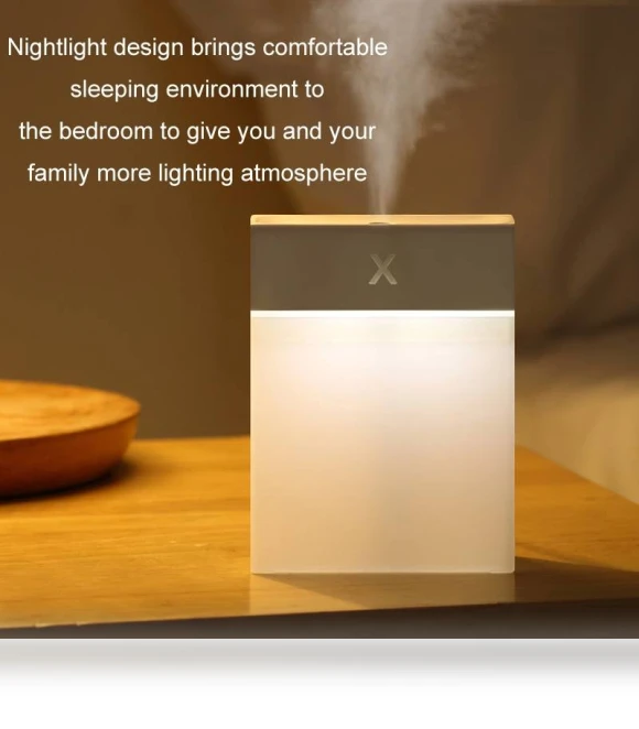 Silent Night Light Desktop Humidifier — Air Moisturizers