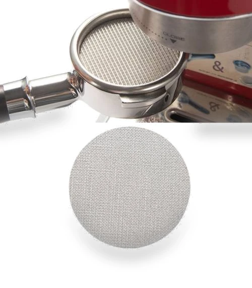 Sintered Sheet Coffee Splash Filter — Reusable