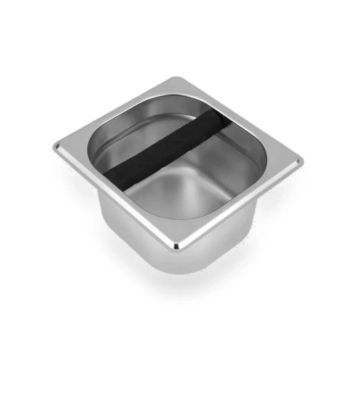 Stainless Steel Coffee Grounds Bucket — Coffee Scoops